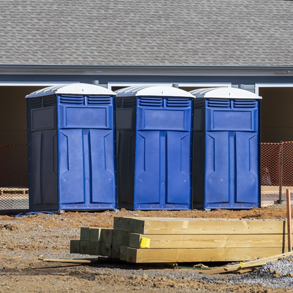 is there a specific order in which to place multiple portable restrooms in Pulaski